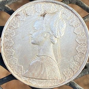 1960 500 Italian Lire - World Silver Coin